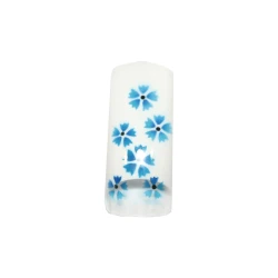 Nail Perfect Blanc Avec 2 Fleurs Bl
